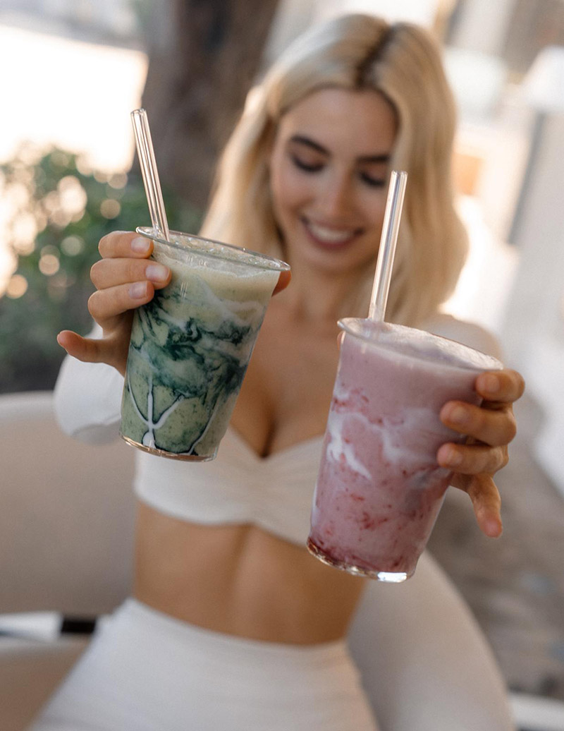 Poolside recovery moment